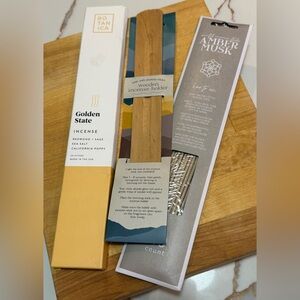 Golden Gate incense sticks & Wooden holder